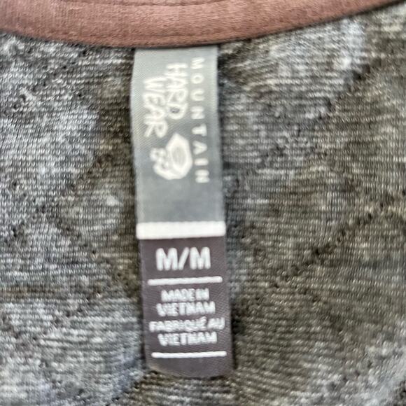 Mountain Hardware men’s quilted wool blend full zip sweater cardigan jacket - Picture 5 of 6